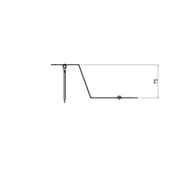 Produktbild UBD 210 215  -  Steckdoseneinsatz für 6 FLF, leer